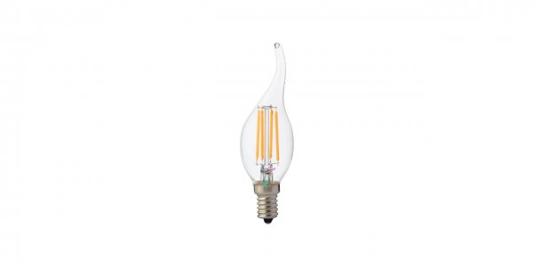 E14 Fılaman Led Kıvrık Buji